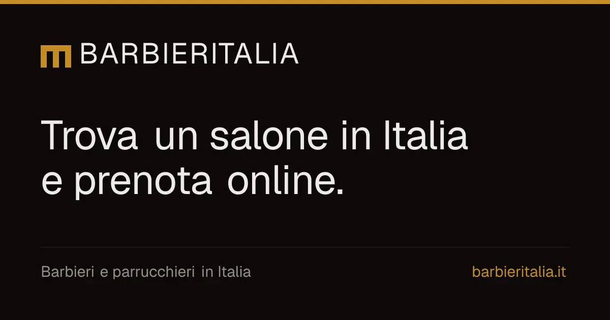 BarbierItalia: Il gestionale del salone è anche il suo sito.